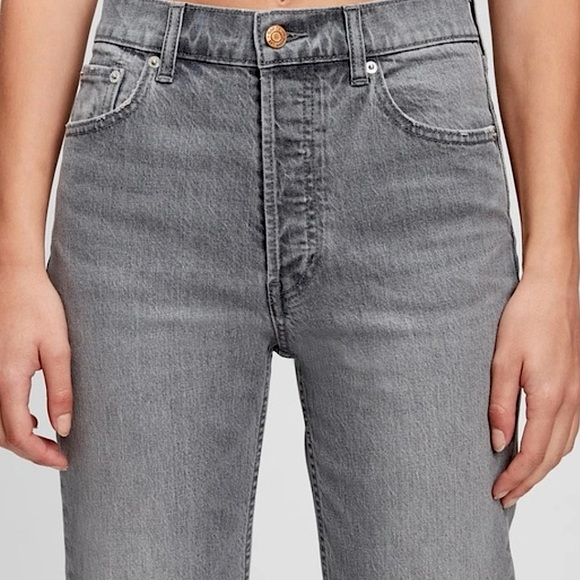 GAP Jeans Cheeky Straight High Rise Women’s 28 6R Regular -worn only a few times - Picture 6 of 6
